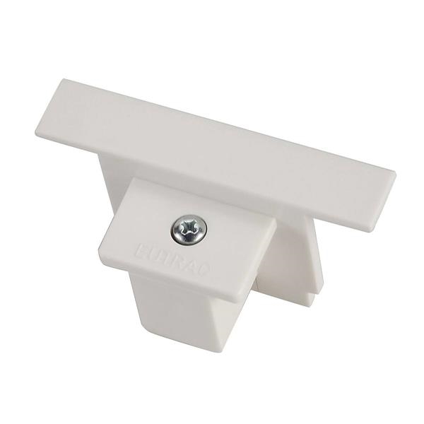 EINDKAP, voor EUTRAC 3-fase 230V inbouwrail, wit
