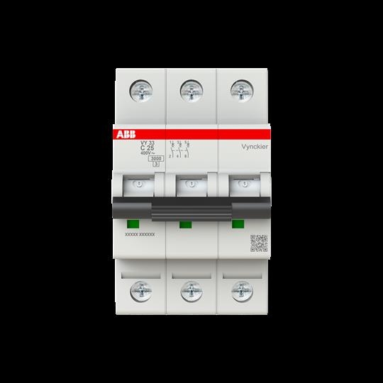Automaat VY30 3P C25 3kA