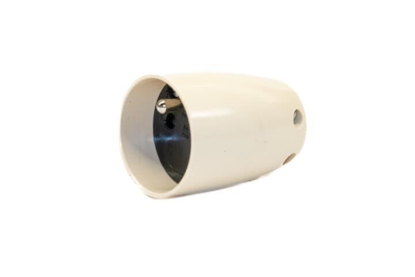 Prise mobile 2p+T 16A 250V~ivoire