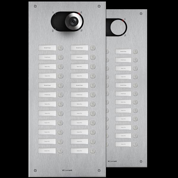 SWITCH FAÇADE INOX AVEC 24 BOUTONS - 2 COLONNES