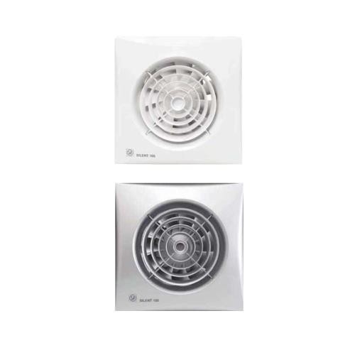 Bdk.extr.95m3h+timer geruisloos silver kleur