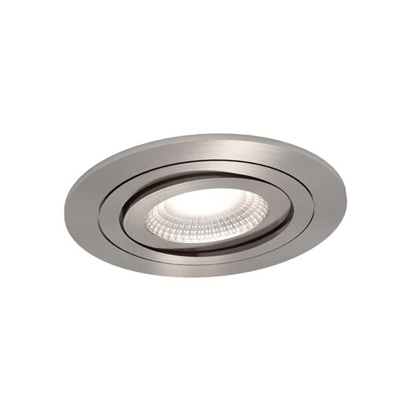 ADÉLAÏDE Spot Encastré Aluminium brossé Lamelles GU10 Max 50W