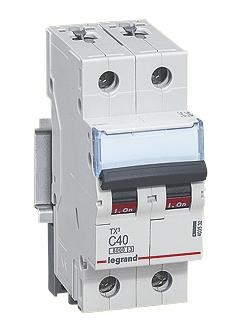 Aut. TX³ 3000A 2P C06 230/400V - 2 modules