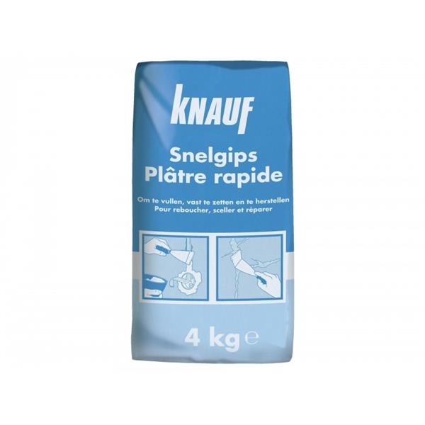 PLATRE PRISE RAPIDE KNAUF 4KG