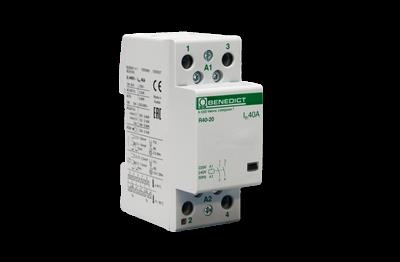Contacteur modulaire  40A 230VAC  2NO