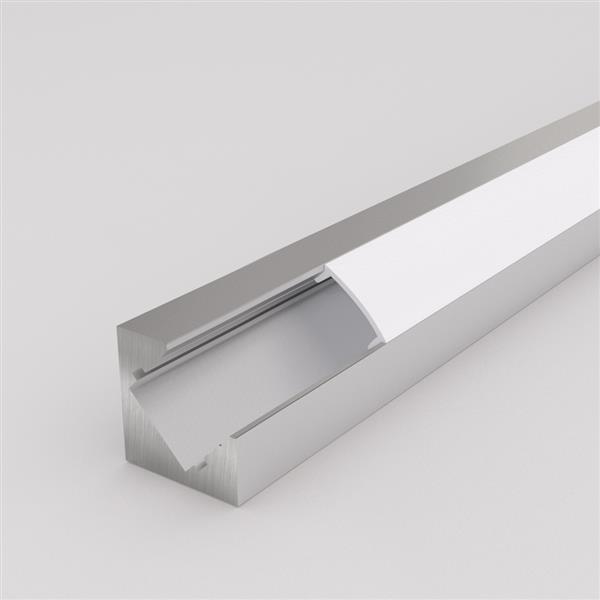 CUBA Profilé Apparent 2m  Aluminium