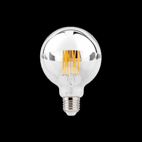 LAMP G95 LED 2700K SILVER MIRROR