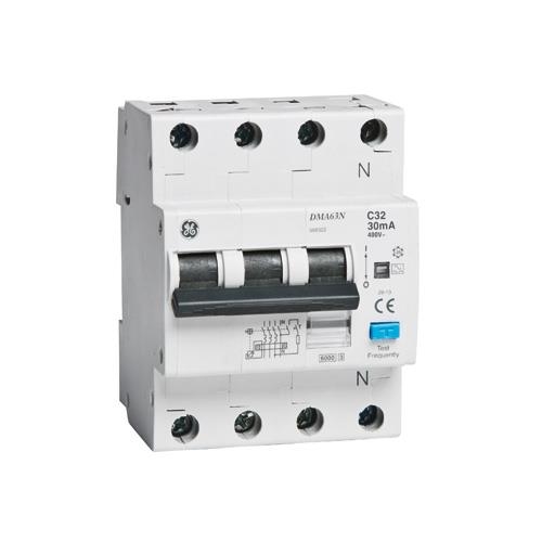 DP60 Diff-automaat 6kA 3P+N B32A 300mA
