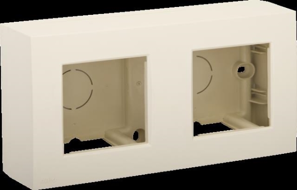 TWEEVOUDIGE OPBOUWKIT VOOR OPBOUWMONTAGE VAN 2 INBOUWFUNCTIES