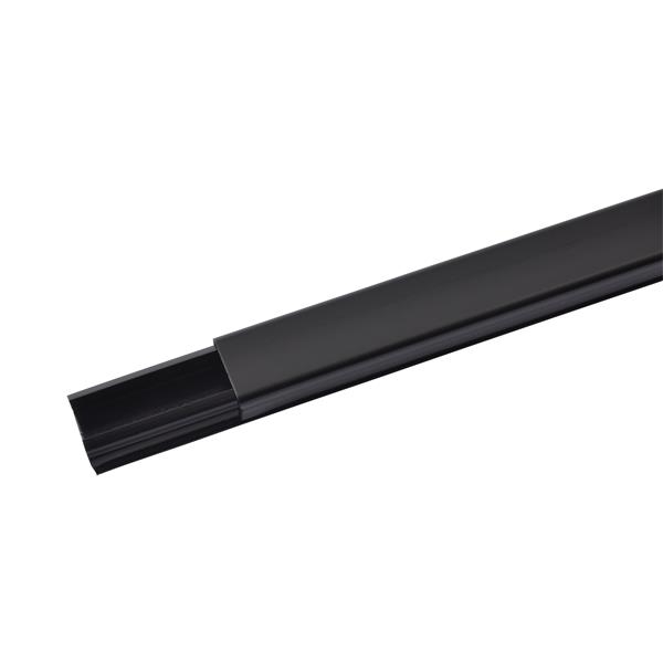 Moulure DLP 20x12.5 - L2.1M noir - 1 comp (Sans cloison)