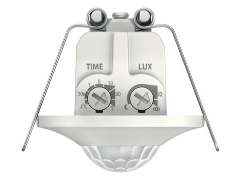 *2090200* - Aanwezigheidsmelder WIT inbouw 360° 1 kan. 8m IP20 200W LED