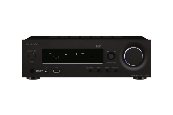 Ampli R-N855-S hifi receiver , gris