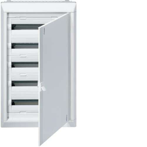 Coffret encastré vega D 5R. 120M.. - porte pleine