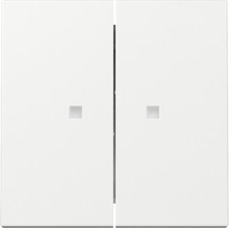 basc. 2x fen.contr. System 55 blanc