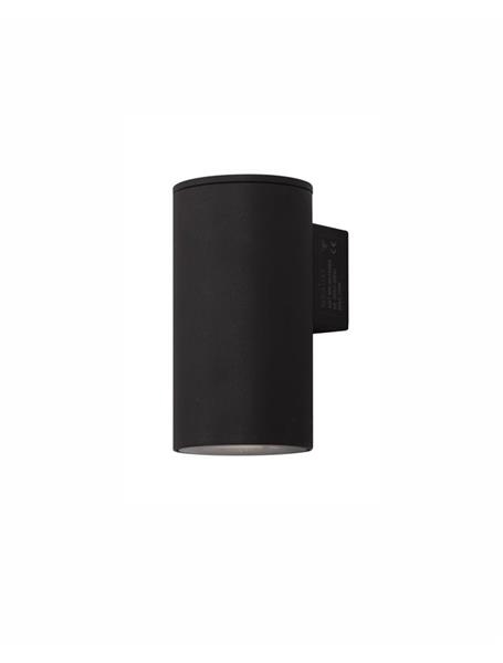 ALP Sandy Black Aluminium & Glass LED Chip Cree 2x10 Watt 565Lm 220-240 Volt 50Hz 3000K Beam Angle 7