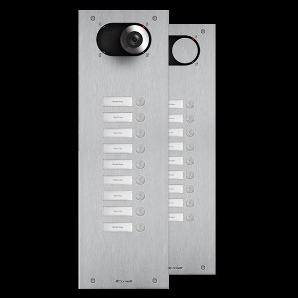 SWITCH NOIR - FAÇADE INOX AVEC 9 BOUTONS