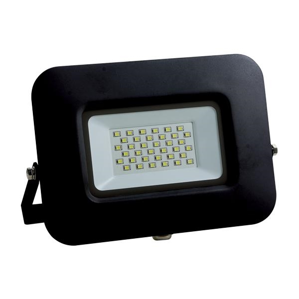 PROJECTEUR LED SMD 30W 4000K IP65 NOIR 360°