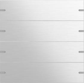 wippenset 4-v tastsens.4 TS4 aluminium(geanod.)