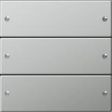 Set basc. 3x System 55 acier inoxydable