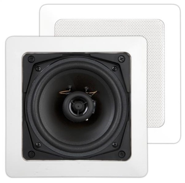 Artsound - DC101, basic, 2-way inwall LS, square, 70W, white (2pc)