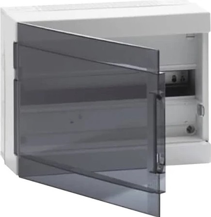 FIX-O-RAIL 150 1 RANGEE 18 MOD. PORTE TRANSPARENTE
