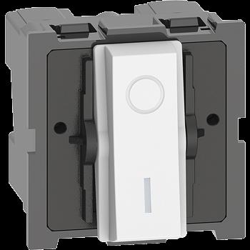 LNOW  inter bipolaire 32A complet 2 mod blanc