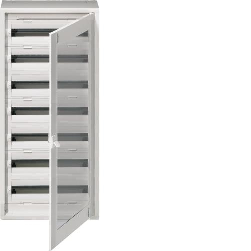Opbouw verdeelkast vega D 7R. 168M. - doorzichtige deur