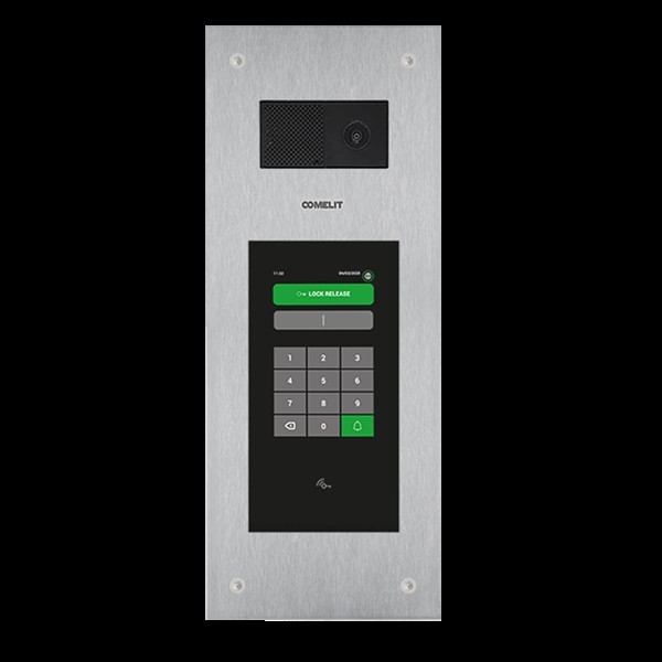 STEELTOUCH 5" - PLATINE EN ACIER INOXYDABLE VIDEO AVEC ECRAN TACTILE - VIP