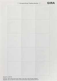 tekstlabels 51x51 mm Accessoires z.wit