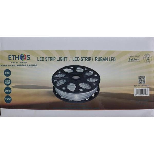 ETHOS LED STRIP - 50 M - 8W/M - 350 LM/M- 3000K