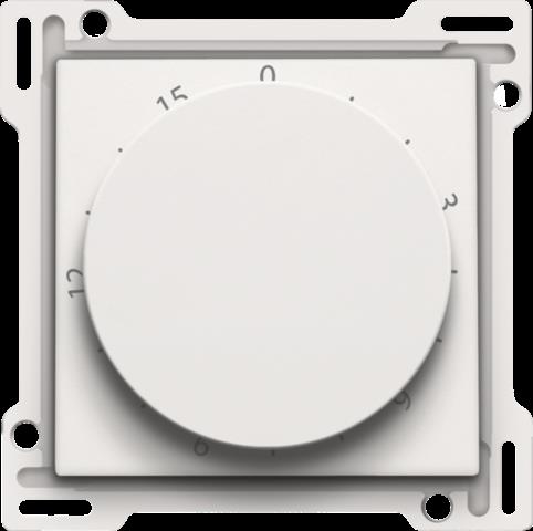 Set de finition pour minuterie réglable jusqu'à 15 min., couleur white