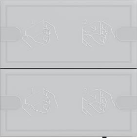 Tastsens.4 Komfort 2x OneKNX TS4 anthracite