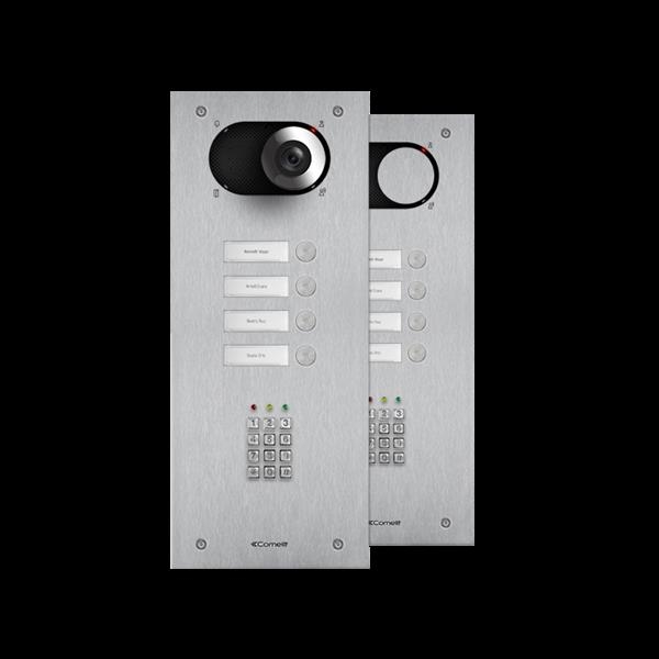 SWITCH - FAÇADE INOX 4 BOUTONS ET CLAVIER CODE