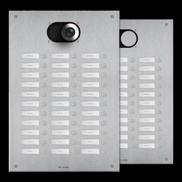 SWITCH FAÇADE INOX AVEC 33 BOUTONS - 3 COLONNES