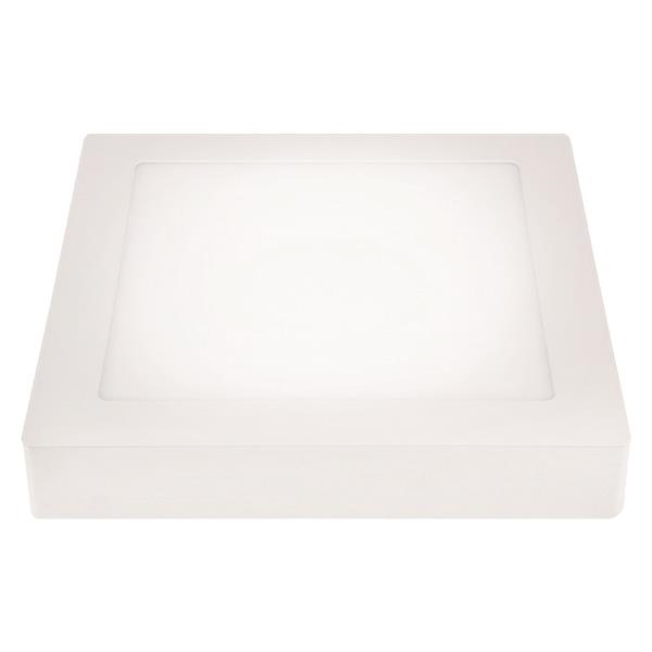 DOWNLIGHT LED APPARENT CARRE BLANC 120X120 6W 6500K 220V AC