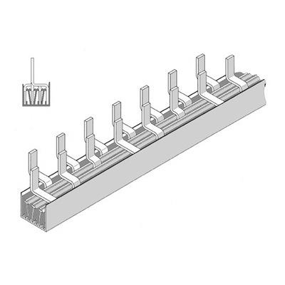 Rail Unibis 2Ph / 55x2P (1M) 10mm²