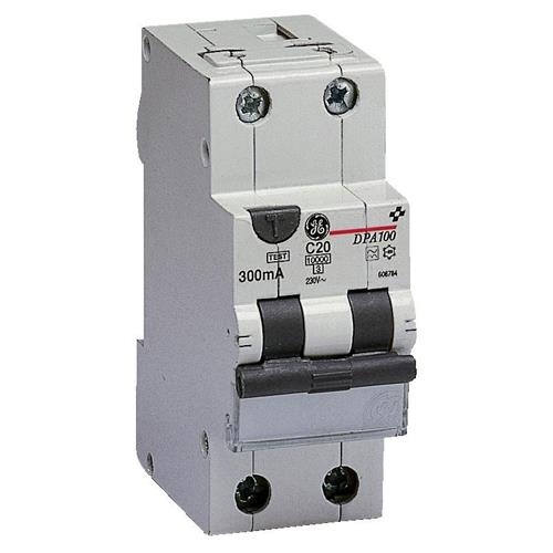 DPA Diff-automaat 1P+N 10kA C16A 30mA