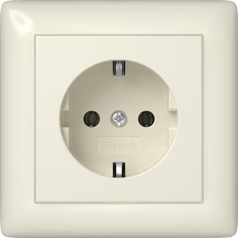 SCHUKO pl.mass. Standard 55 blanc crème