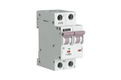 Disjoncteur TC 2P 6A 4,5kA Courbe C