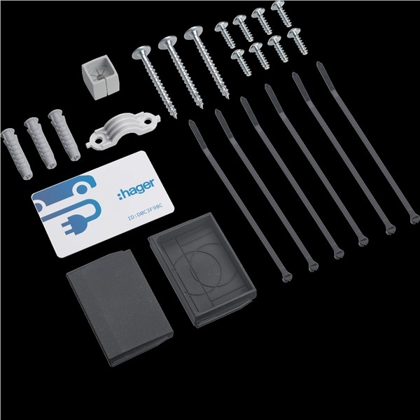 Kit installatietoebehoren witty one/plus/pro