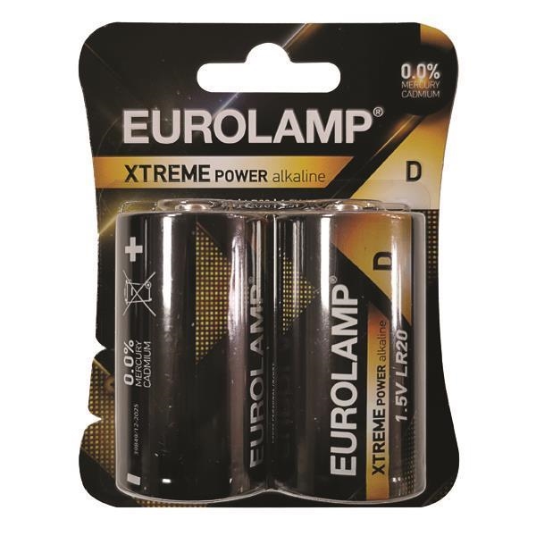 BATTERY EXTREME D (LR20) 2pcs 1,5V