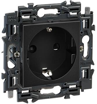 Val ctdoos 2P zonder aarding volledig app.zwart met spankl.