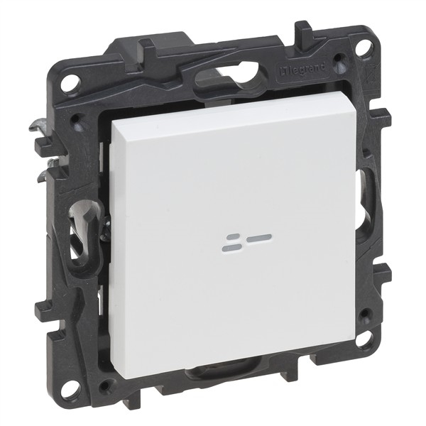 Niloé dimmer 0-150W-3 draads met spanklauwen - wit