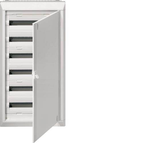Coffret encastré vega D 6R. 144M.. - porte pleine