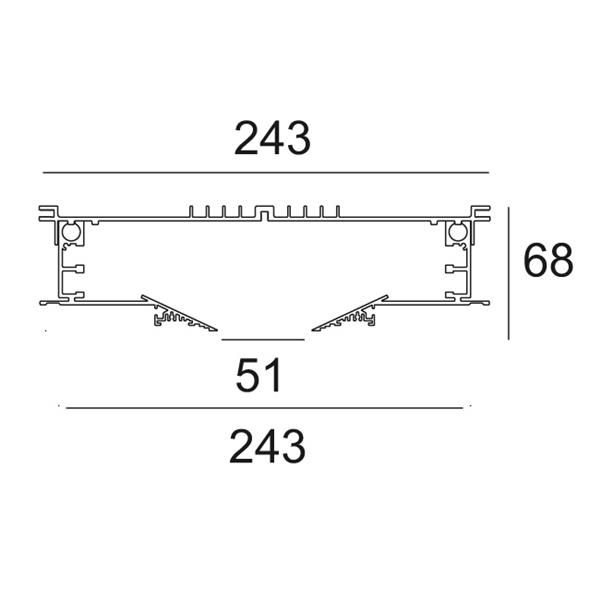 *Remplacé par DL244130000B* - SPL51 - PROFILE [1m] B