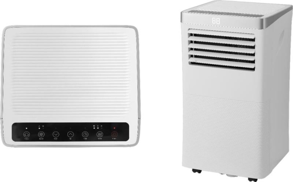 CLIMATISEUR MOBILE - 10000BTU - 54M³ - 2.93KW - AVEC ÉVACUATION