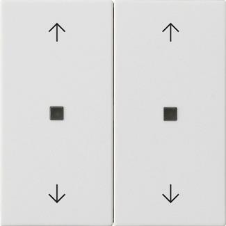 bascule 2x flèches fen.ctrl. System 55 blanc s
