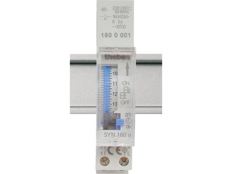 *1600001* - Horloge 24H sans réserve de marche 230V 50HZ 1NO 16A