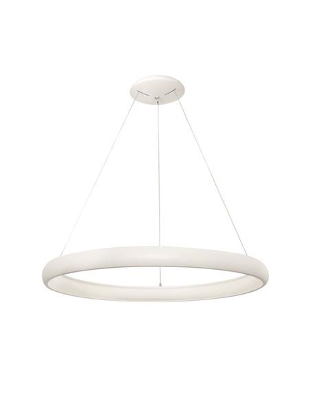 ALBI Triac Dimmable Sandy White Aluminium & Acrylic LED 52 Watt 230 Volt 2685Lm 3000K IP20  D: 61 H1