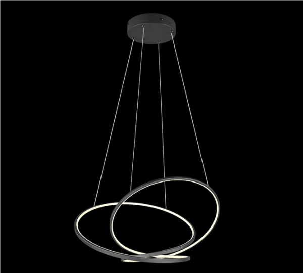 DARVINincl.1x54W LED/6300Lm/2300+3000+4000K H 150cm/l 75cm/L 66cm/